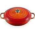 Le Creuset Enameled Cast Iron Signature Braiser, 5 qt. , Flame