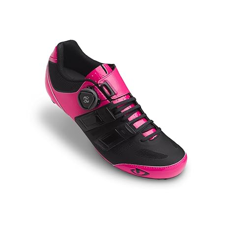Giro Raes Techlace Bright Pinkblack Womens #womens #cycling #shoes  Giro Raes Techlace Bright Pinkblack Womens