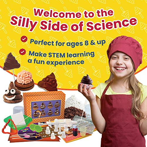 Playz Edible Poo Chocolate & Candy Making Science Kit for Kids Ages 8