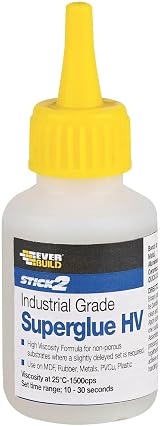 Everbuild Stick2 High Viscosity Superglue 20g Industrial Grade