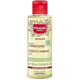 Mustela Maternity Stretch Marks Oil - with Natural Avocado, Maracuja & Sunflower Oil - EWG Verified, Vegan & Fragrance Free - 3.55 fl. oz.
