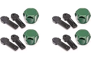 The Flow Security Systems Faucet Lock II | Magnetic Key | Prevents Water Theft, Secures Outdoor Taps, Promotes Water Conservation | Fits Most Outdoor Hose Bibbs | FSS 500 | Keyed The Same | 4 Pack