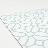 FloorPops FP2946 Lattice Peel & Stick Floor Tiles White Off-White 12x12 view 8