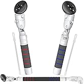 Handle Attachment Compatible with Meta Quest 3/3S/Oculus Quest 2/ Rift S VR Accessories 4-in-1, YUANHOT VR Gorilla Tag Long A