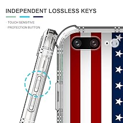 CARLOCA Compatible with iPhone 8 Plus Case,Clear