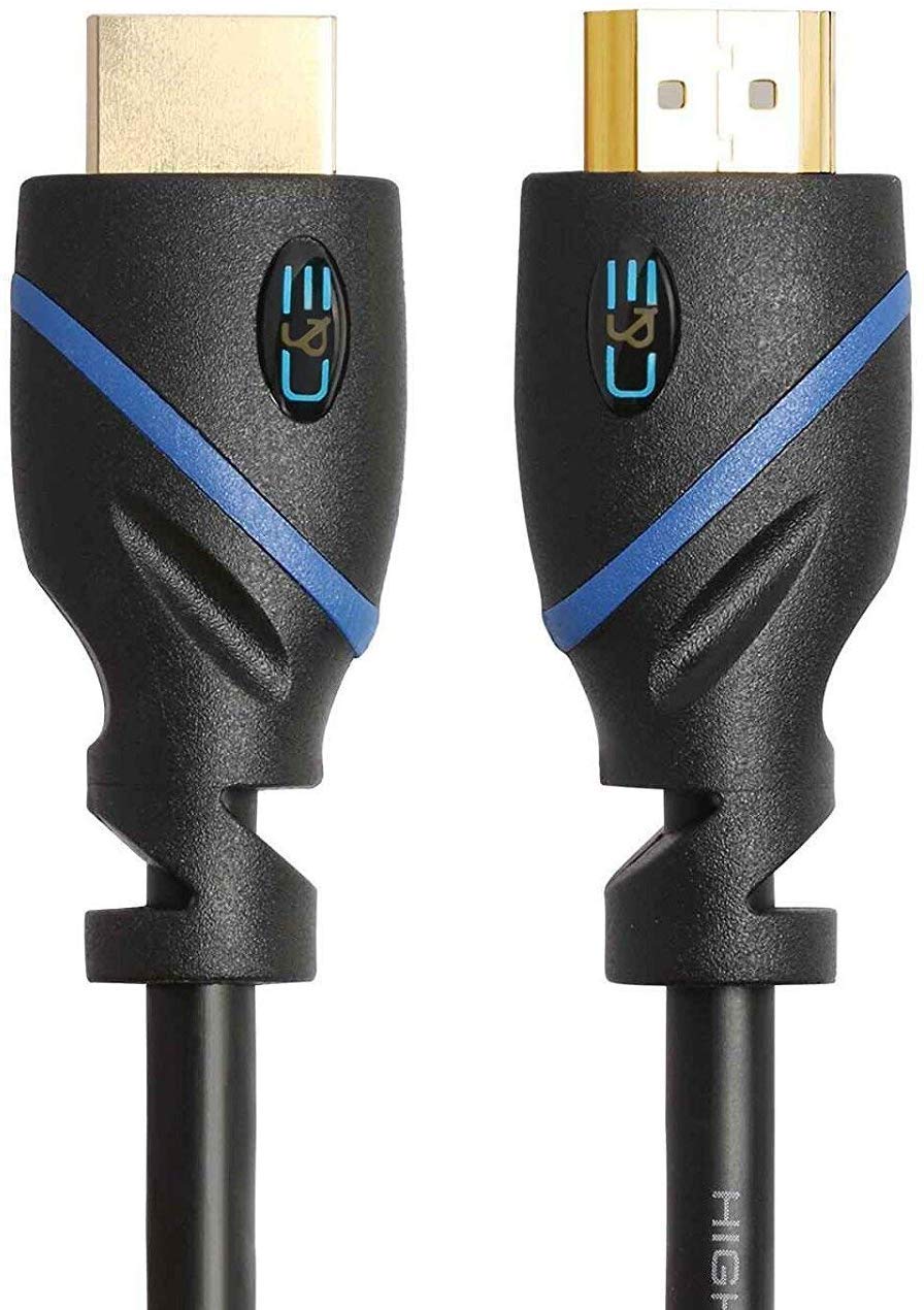 Photo 1 of C&E 50ft (15.2M) High Speed HDMI Cable Male to Male with Ethernet Black (50 Feet/15.2 Meters) Supports 4K 30Hz, 3D, 1080p and Audio Return CNE59007
