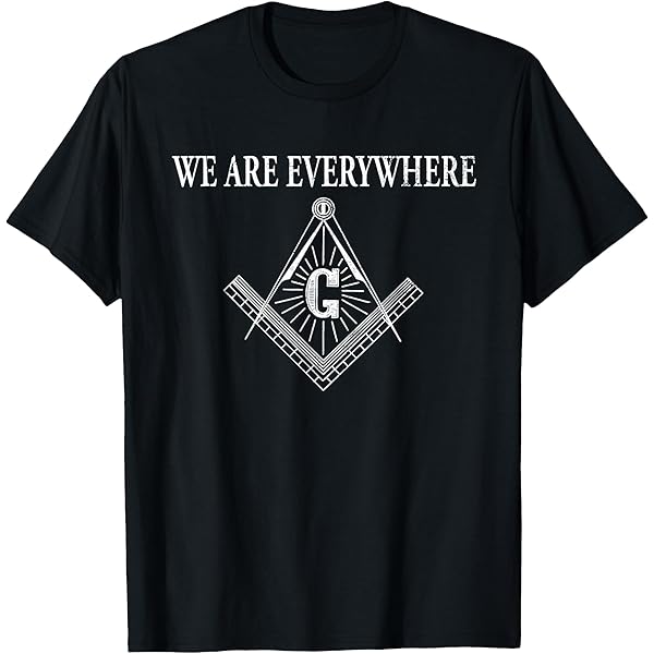 Amazon.com: Masonic shirt - We are everywhere - Funny Freemason