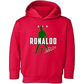 LES TRICOT Portugal Football Air Ronaldo 2022 World Soccer Fan Toddler Hoodie Sweatshirt