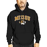 Campus Colors Long Sleeves NCAA Adult Arch & Logo Gameday Unisex Hooded Sweatshirt
