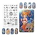 CICI&SISI Nail Art Stamping Plates Kit Stamp Plate Manicure DIY Template 2 Pieces (Fairytales)