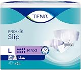 TENA Large Slip Maxi Pack of 24 with ConfioAir Breathable Core