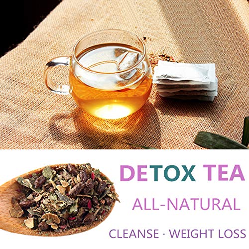 Detox Weight Loss Tea for Women, Gentle Detox Tea, 30 Day Skinny Tea for Slimming Colon and