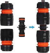 YAAVAAW Garden Hose Connector Kit 10 Pack Quick Connect Tap Adapters view 5