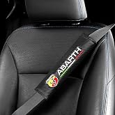 YHBNGFRT Pair Sport Seat Belt Cover Shoulder Pad Cushion Flag Italy Flag for Abarth Racing