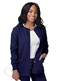Sivvan Scrubs for Women - Front Snap Warm - Up