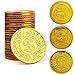 HEHALI 288 Pieces Pirate Toys Gold Coins and Pirate Gems Jewelery Playset, Treasure for Pirate Party (144 Coins+144 Gems)