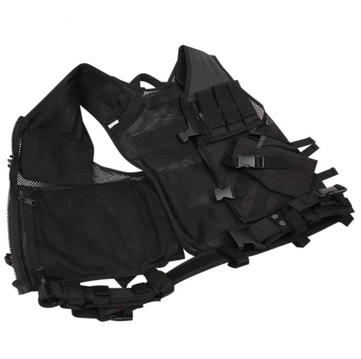 Rothco ベスト M O L L E Draw Free ロスコ Cross B07gn9xtcf ブラック 取り寄せ Black 6491 Tactical フィッシングベスト 21年ファッション福袋 Www Brti Co Zw