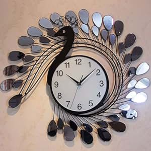 Amazon.com: Aiar Simple black mosaic Peacock mirror ...