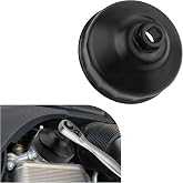 Stacool 86mm Oil Filter Wrench Tool with 16 Flutes,Oil Filter Removal Tool for 3/8" Ratchet Drive,Oil Filter Remover Tool Compatible with BMW Volvo Car Accessories (86mm)
