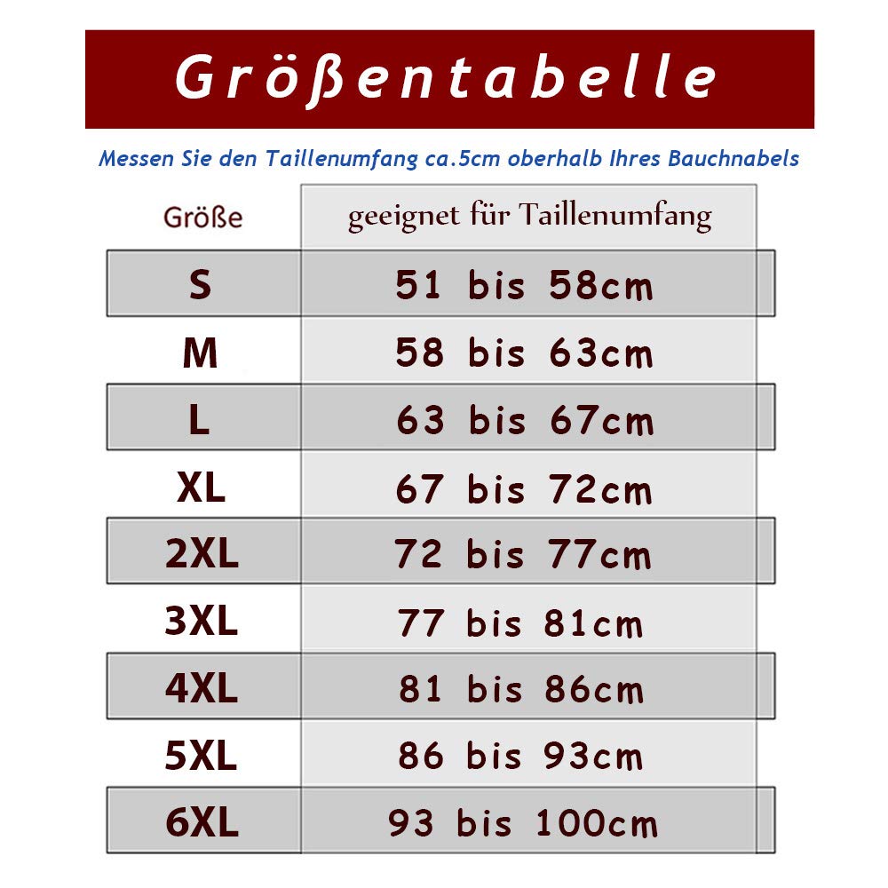 Sfigur Shapewear Damen Bauchweg Taillenformer Korsett atmungsaktiv Corsage verstellbar Bauchkontrolle Korsage mit 6-reihigem Verschlu/&szlig; Unterbrust Top stark formend Oberteil Mieder