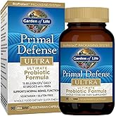 Garden of Life Probiotics for Digestive Health Balance, Primal Defense Ultra Ultimate Formula, 15 Billion CFU and 13 Strains 