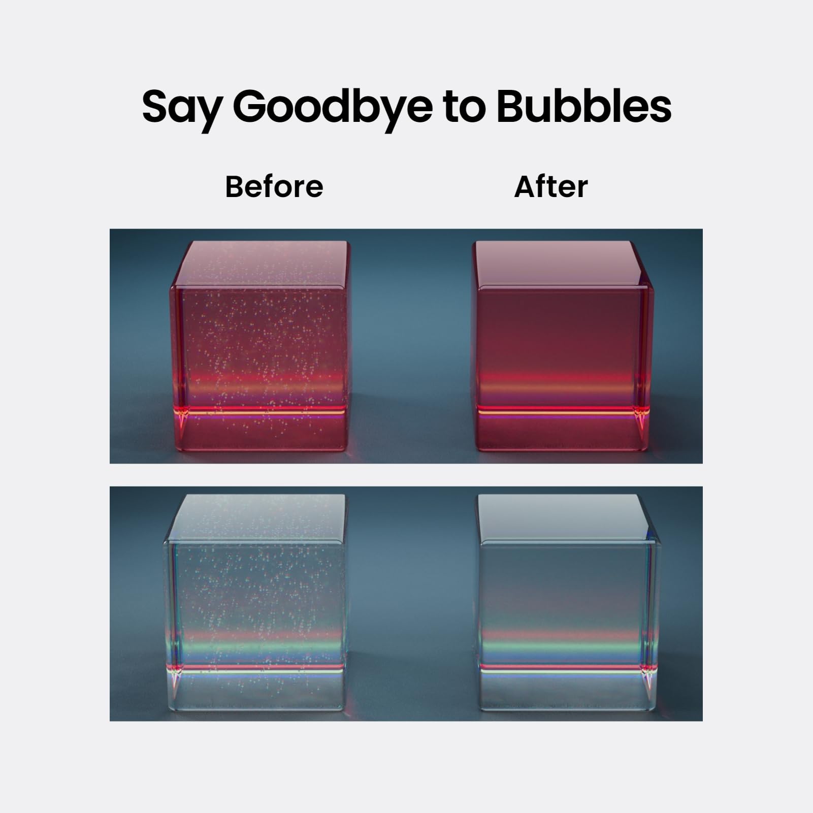 Resiners Resin Bubble Remover, Quickly Remove Bubble Within 9 Mins, 95kPa Vacuum Degassing Chamber, Airless Bubble Removing Machine for Epoxy, UV Resin Casting, Silicone Mold, Jewelry Making