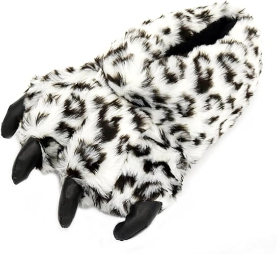 rainbow monster feet slippers