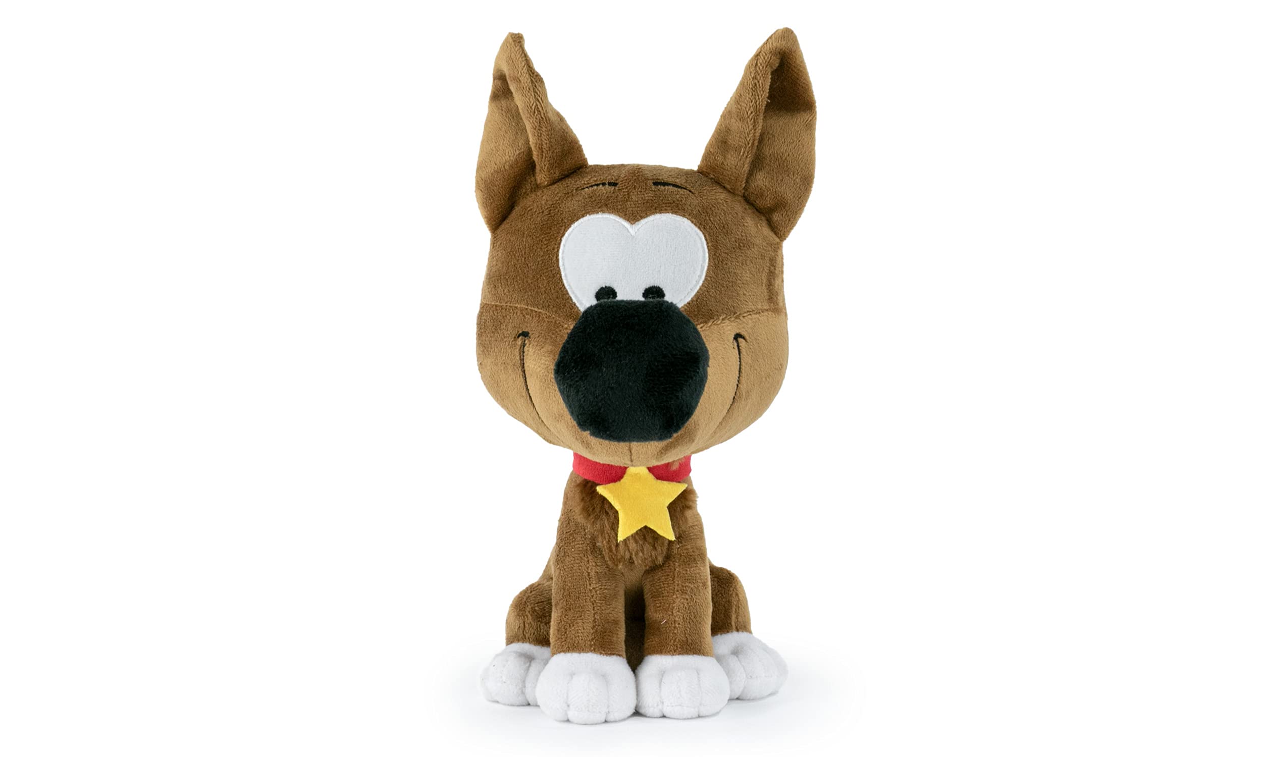 Lucky Luke - Joe Dalton, Lucky Luke, Rantanplan Protagonists Plush Toys 26-32cm/ 10,23" -12,59" Collector's Edition - Super Soft Quality (26cm, Rantanplan)