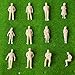 100pcs 1:50 Unpainted Model Train People Figures Model Train Figures