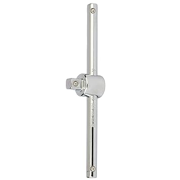 STANLEY STMT86010-8B-12 Chrome Vanadium Steel Sliding T-Bar, 1/4 inch, Silver