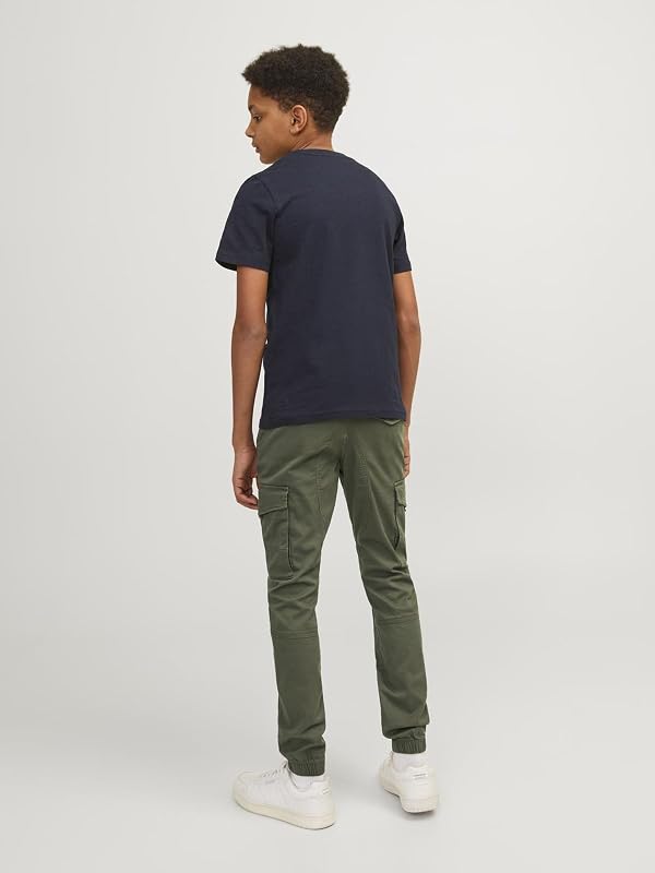Jjipaul Jjflake Akm 542 Jeans Olive N Noos Jr, Crianças, Verde, 158