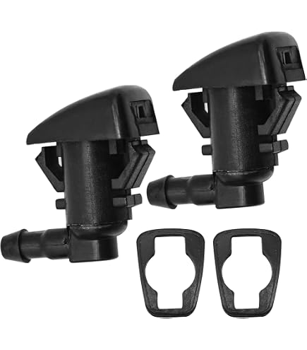 2-Pack Front Windshield Washer Nozzles For Ford Focus 2012-2017 - Wiper Spray Jet Replacement (CP9Z17603B) - View #2
