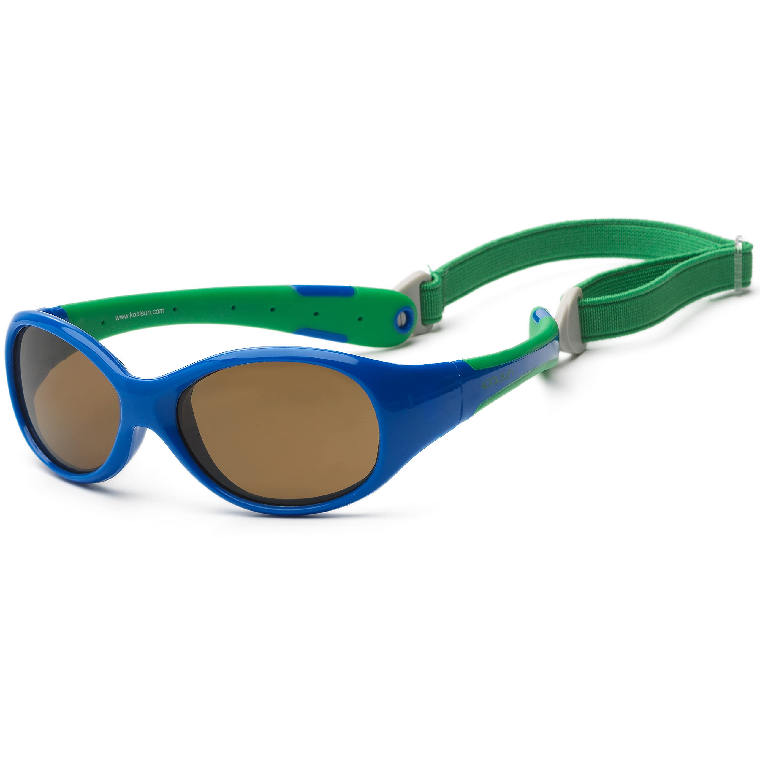 KOOLSUN - Flex - kids sunglasses - Royal Blue Green - 3-6 years - UV400 - Category 3