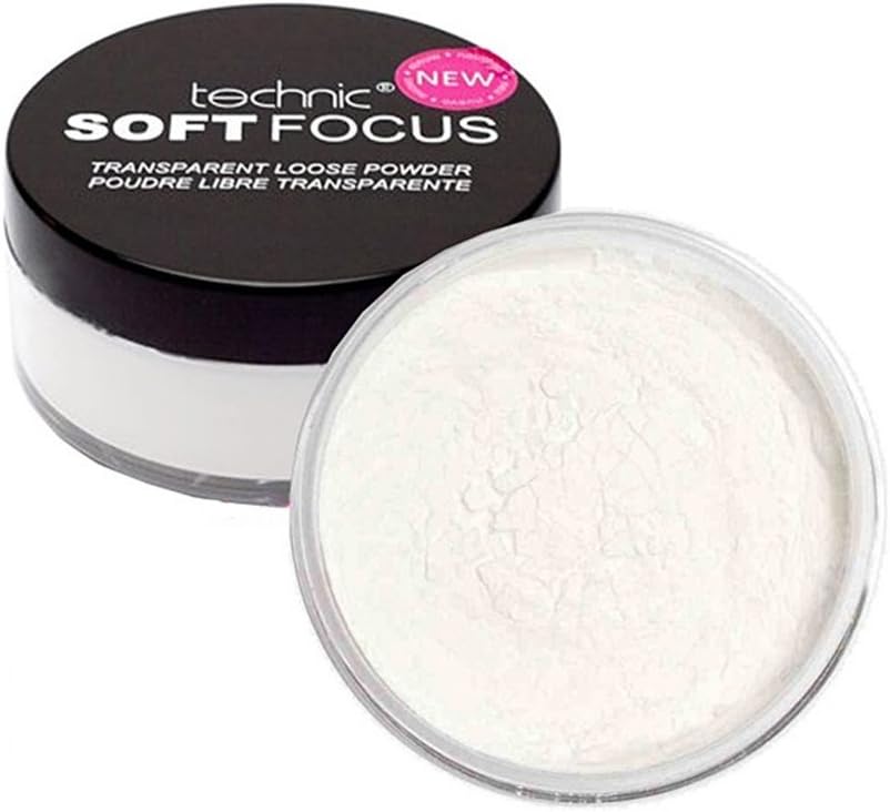 Technic Soft Focus Translucent Loose Powder, Silky & Lightweight Matte Fixing Face Powder, Absorb Oil, Remove Shine
