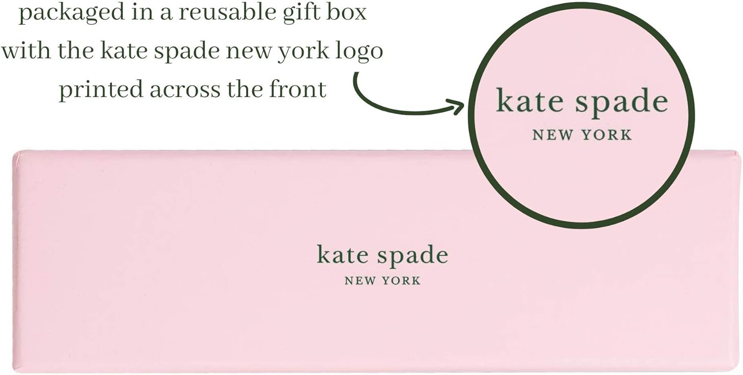 Kate Spade New York Black Ink Ballpoint Pen with Reusable Gift Box - Image 5