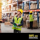 The Products Store Mini Flammable COSHH Cabinet Chemical Storage 1 Shelf Hi-Vis view 7