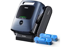 Beatbot AquaSense Pro Pool Robot Vacuum, 5-in-1 Cleaning with 2*Clarifying Agent Kits, Smart Surface Parking, Clarifies & Skims Water, Ideal for Inground Pools up to 3,299 Sq.ft - Navy Blue