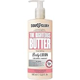 Soap &amp; Glory Original Pink Moisturizing Body Lotion Pump, 16.9 oz | Lightweight Body Cream for Dry Skin, Hydrates &amp; Softens with Shea Butter, Vitamin E &amp; Aloe Vera, Rose &amp; Bergamot Scent