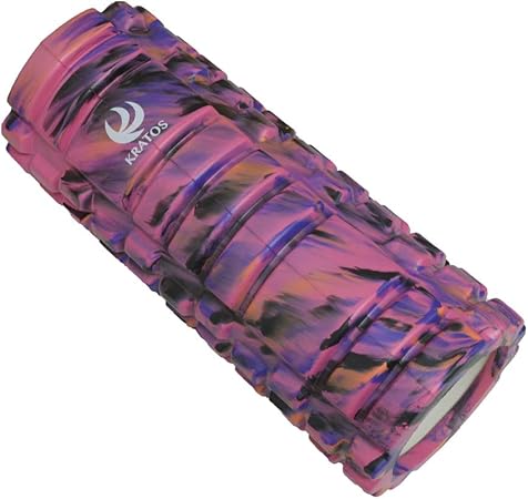 Amazon Kratos フォームローラー ストレッチローラー 筋膜リリース ヨガ 14 33cm Kratos ドラッグストア