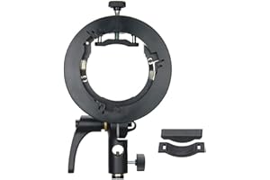 Godox S2 Flash S-Type Bracket with Bowens Mount for Godox AD200Pro AD400Pro TT600 TT685II V1 TT350S V860III