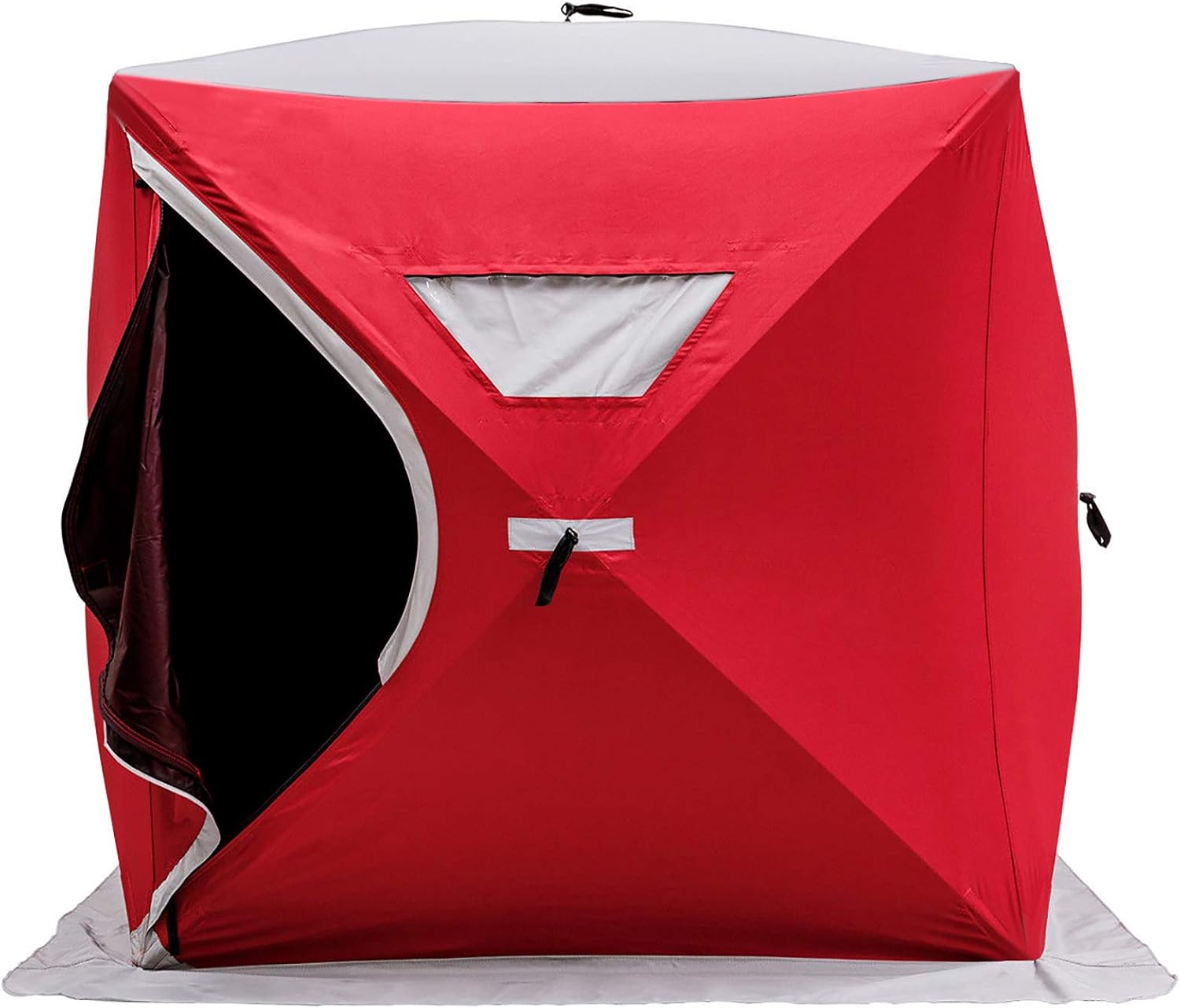 VEVOR 2 Pereson Ice Fishing Shelter Tent 300d Oxford Fabric Portable