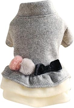 Amazon 犬服 ワンピース 暖い 冬 レース 春夏 犬 ワンピース 冬 かわいい デニム 赤 犬 洋服 犬 服 干支 ランキング 暖かい ひんやり 防寒 おしゃれ コスプレ クリスマス かわいい つなぎ 長袖 犬 服 干支