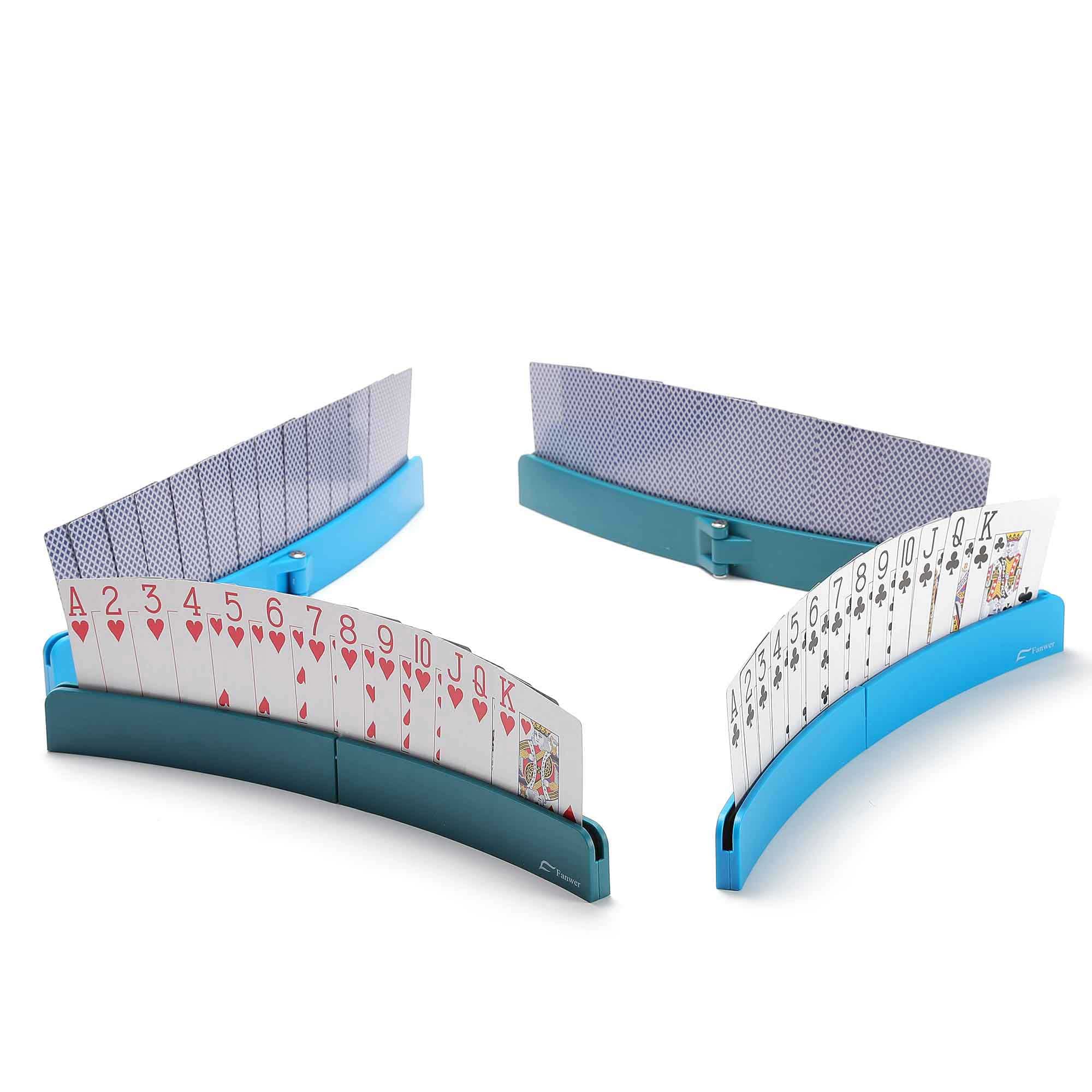 Children's Hands- Card Holder (Pack of 4), Playing Card Stand for Disabled People, Card Games Without Hands, Children, Seniors