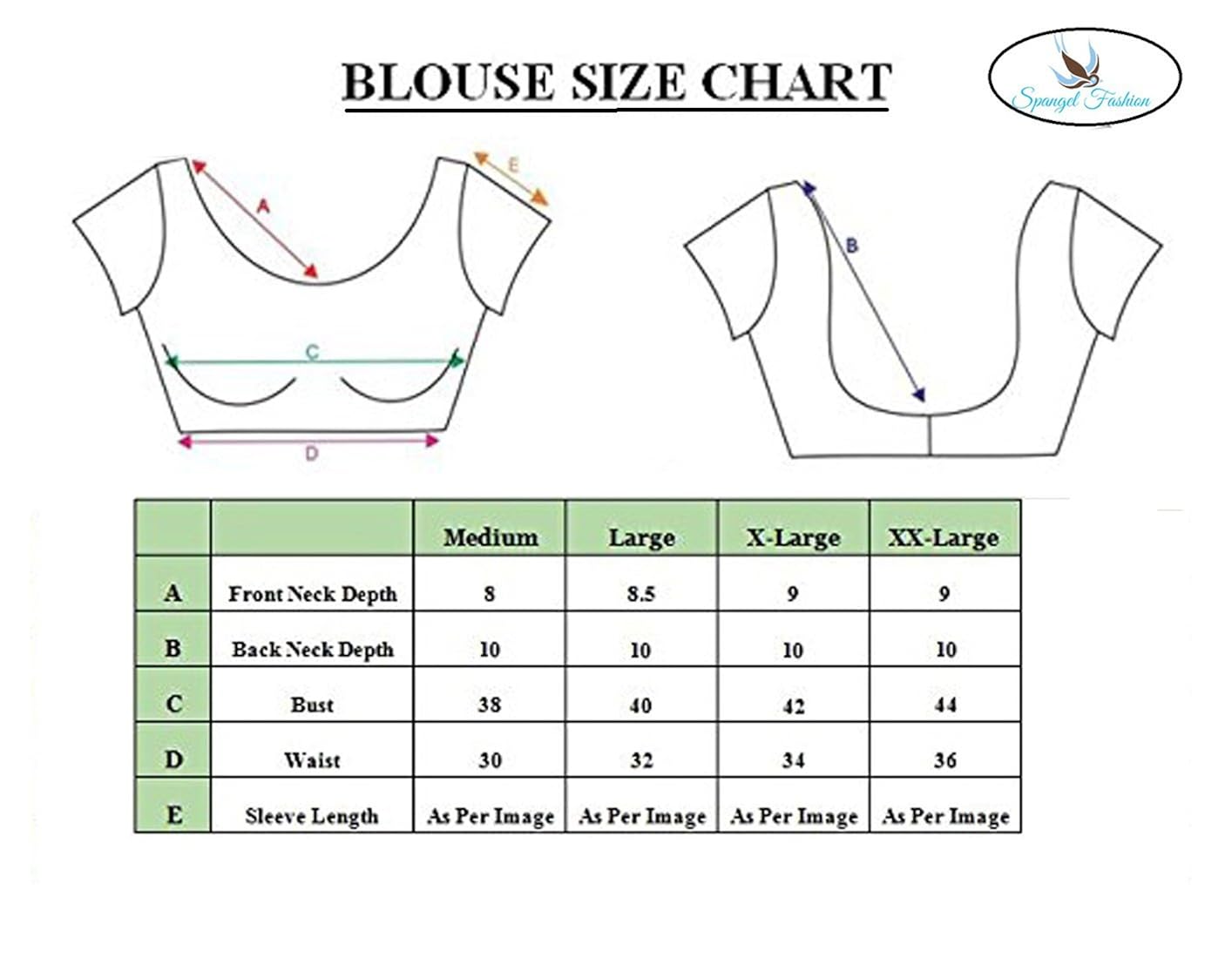 spangel fashion pink musical instruments round neck women's saree's blouse