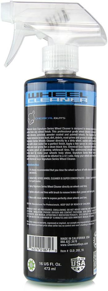 Chemical Guys CLD_203_16 Signature Series Wheel Cleaner (16 oz): Automotive