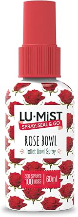 Lu-mist 3 x 60ml Assorted Toilet Bowl Spray Pack Citrus Rose Coastal Breeze view 4