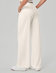 Ewedoos Wide Leg Pants Woman Stretchy Work Dress