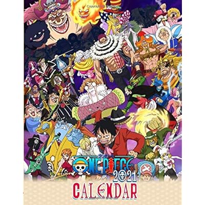 Buy One Piece 21 Calendar Colorful Anime Monthly Weekly Calendar And Planner Pictures Goals Priorities To Do List Habit Tracker Notes Paperback November 17 Online In Kenya B08p3pcbg7