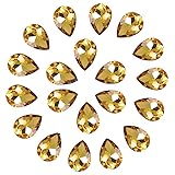 SWTHONY 13x18mm Crystal Teardrop Big Rhinestones