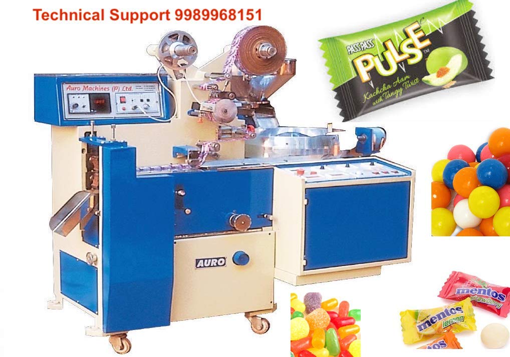 Auro Candy Packing Machine Pillow Pack Heigh Speed Hard Boiled